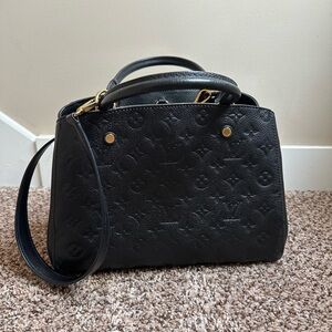 Louis Vuitton BLACK MONOGRAM EMPREINTE
MONTAIGNE
